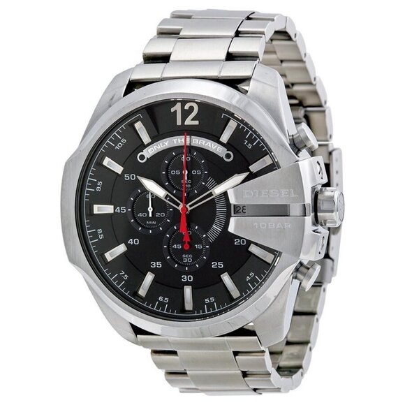 FX03050B NWT Diesel Fashion Men's Quartz Steel Authentic Watch - Picture 1 of 4